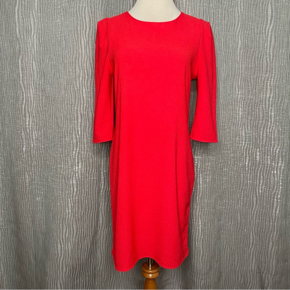 Everly sheath dress with back cutouts